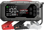 10-in-1 Car Jump Starter with Air Compressor, 8000A 160PSI Jump Starter Jump Box(All Gas/14L Diesel), PD65W Charging Battery