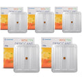 5 Packs 500 Gram Desiccant Canisters, Indicating & Rechargeable Gun Safe Dehumidifier, Portable Desiccant Canister, Silica