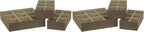 Household Essentials 3 Piece Starter Set, Latte Drawer Organizer, 3 Count (Pack of 2), Brown