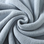 Homiest Decorative Knitted Throw Blanket with Fringe, Lightweight Acrylic Knit Blanket, Soft & Cozy Tassel Blanket for Couch 