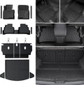 Floor Mats Set for 2017-2025 Mazda CX-5, All Weather TPE Backrest Mat Trunk Mat Cargo Liner Door Sill Guards Accessories for CX5 (Full Mats Set)