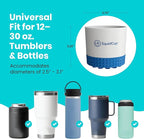 Non-Tipping, Anti-Spill Cup Holder for Boats, Kayaks, SUPs, RVs, Fishing & Camping | Universal 12–30 oz Fit | BPA-Free, Optio