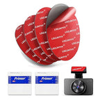 60 PCS Heat Resistant Double Sided Adhesive Pads, Round 1" Heat Resistant Double-Sided Adhesive Pads for Car Phone Holder Mount & Dash Cam