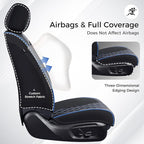 Huidasource Car Seat Covers Front Seats, Leather Front Seat Covers, Truck Seat Covers Universal Fit Front Seat, Airbag Compat