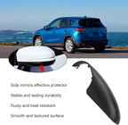 Aramox Car Rear View Mirror, Side Rear View Mirror Cover Rearview Mirror Moulding Trim Replacement for CX‑5 (Left)
