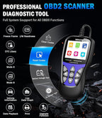 OBD2 Scanner Diagnostic Tool, VEHLIVE V850 Car Code Reader for Check Engine Light with Reset, I/M Readiness, Battery Tester,