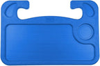 Steering Wheel Tray,Car Desk for Writing,Laptop,Tablet,iPad or Notebook with Pen Slot,Food Eating Table Trays,Fit Most Vehicle Steering Wheels(Blue)