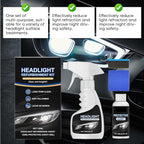 Dodorado Headlight Restoration Kit – No Sanding Required, Fast Cleaning & Ceramic Coating, Restores Yellowed Hazy Headlights 