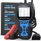 MA900 OBD2 Scanner + Battery Tester 2 in 1, Professional Code Reader Check Engine Diagnostic Scan Tool, 12V 24V 100-2000CCA
