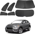 TINGLU Window Shades for Honda HR-V 2016-2022 Accessories Car Side Full Windows Rear Triangular Windshield Sun Shade Sun UV Rays & Privacy Protection for Camping 6PCS