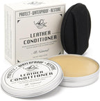SALTY FISH All-Natural Leather Conditioner and Cleaner,Made with Mink Oil Beeswax,Protect Soften Waterproof Leather Furniture