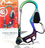OUTDOOR ELEMENT Fire Escape, Emergency Escape Tool, Seatbelt Cutter, Window Breaker, Multi Tool, Fire Starter, Carabiner, and