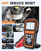 2026 FOXWELL NT630 Pro 2-in-1 ABS SRS Scan Tool & Battery Tester, Upgraded from NT630 Plus, OBD2 Scanner with 12V Battery Load