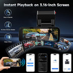 4K Dual Dash Cam Front and Rear with 5Ghz WiFi, GPS, ADAS & Blind Spot Detection, 3.16" IPS 4K-3840 * 2160P Car Dash Camera, 