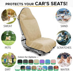 Waterproof Sweating Car Seat Cover for Post Gym Workout, Running, Swimming, Beach and Hiking, Universal Fit Non-Slip Bucket S
