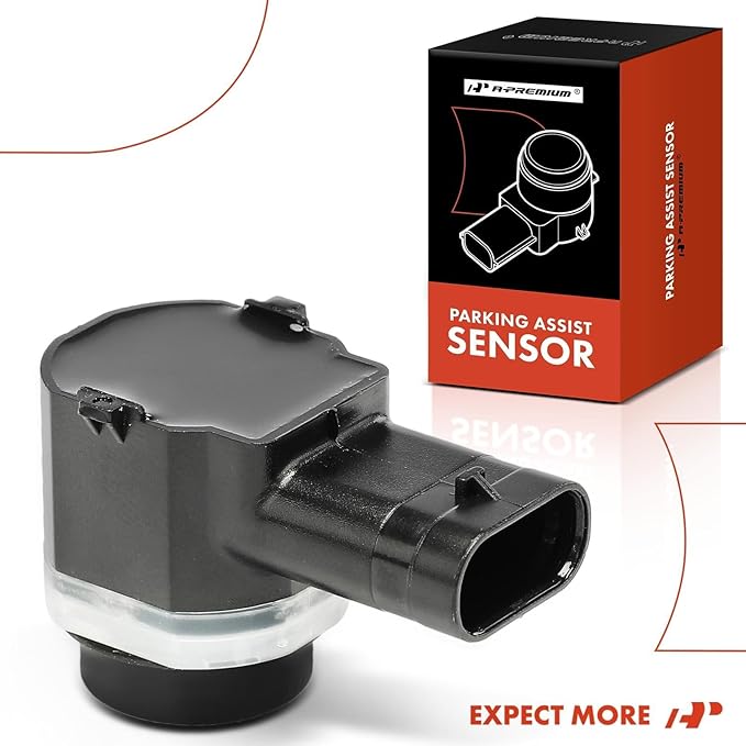 A-Premium Rear Reverse Backup Parking Assist Sensor Compatible with Select Volkswagen & Audi Models - Jetta, Passat, Passat CC, Tiguan, Tiguan Limited, Beetle, Audi A4, A4 Quattro, Q5, Q5 Quattro, Q7