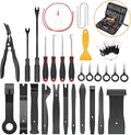 GOOACC 40Pcs Trim Removal Tool,Auto Terminal Removal Key Tool,Auto Clip Pliers Stereo Removal Tools,Car Upholstery Repair Rem