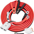 1 Gauge 30 FT Heavy Duty Jumper Cables for Car Battery, 900Amp Quick Connect Booster Cables for Jump Starting Dead or Weak Batteries, Suitable for 8L Gas & 6L Diesel, Carrying Bag Included