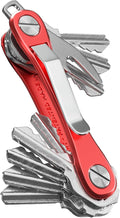 KeySmart Rugged - Multitool Key Holder for Keychain w/Bottle Opener and Pocket Clip, Key Organizer for Key Chain, EDC Keychai