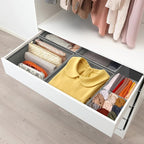 12 Pack Drawer Organizers for Clothing, Foldable Clothes Storage Box Closet Dresser Drawer Organizers Dividers, Bedroom Organ