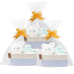 COMFY-HOMI 11.5"x7.5"x4.7" Storage Baskets for Organizing | Cotton Rope Woven Basket | Toy Storage Bin Box | Basket for Shelv