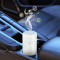 100ML Car Diffuser Humidifier, Cool Mist Air Essential Oil Diffuser with 7-LED Color Changing, Suitable for Car