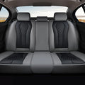 Coverado Car Seat Covers, Back Car Seat Cover, 3-Pieces Leather Seat Cover, Luxury Car Seat Cushion, Luxury Seat Cover Seat P