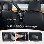 Coverado Car Seat Covers, Front Covers for Cars, Car Seat Cover Front Seats, Automotive Seat Cover, Waterproof, Leather Car S