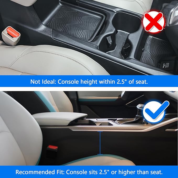 Car Seat Gap Filler Organizer 2 Pack, Car Seat Organizer with Cup Holders, 3-in-1 Removable Auto Organizer for Women, Universal Fit SUV Truck Fill The Gap Between Seats & Console (Red)