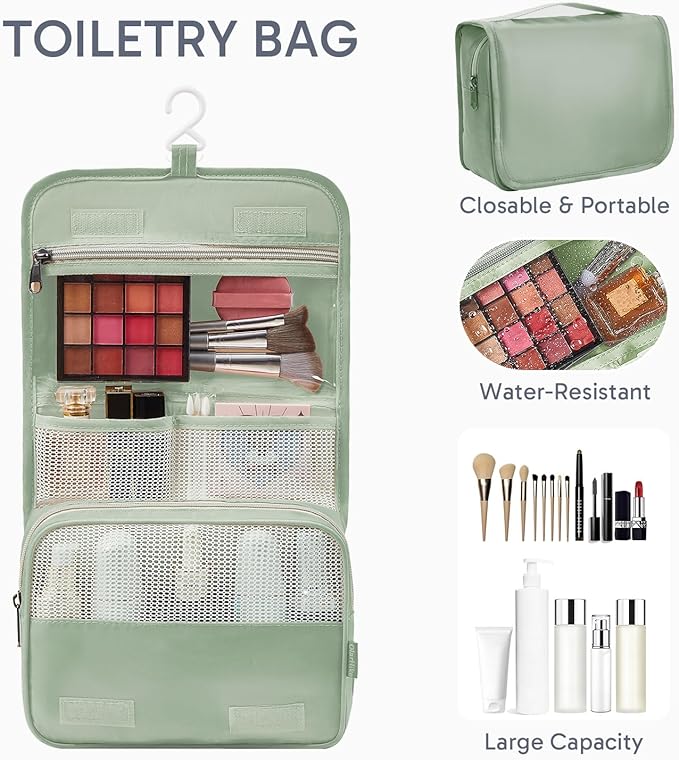 10 Set Packing Cubes for Travel, Gifts for Women Mom,Anti-Tearing Suitcase Organizer for Luggage with Shoe & Hanging Toiletry