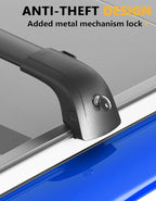 Tuyoung Lockable 220lbs Roof Rack Cross Bars Compatible with BMW X5 G05 2019-2026, Heavy Duty Aluminum Roof Rails Crossbars Bike Kayak Snowboard Rooftop Cargo Carrier SUV Luggage Accessories