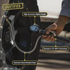 JACO FlowPro Digital Tire Inflator with Pressure Gauge - 200 PSI