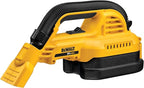 DEWALT 20V MAX Hand Vacuum, Cordless, for Wet or Dry Surfaces, 1/2-Gallon Tank, Washable Filter, Portable, Bare Tool Only (DC