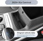 SKTU for 2025 2026 Kia Carnival Accessories Center Console Organizer for 2025 2026 Kia Carnival (LX/LXS/EX/SX/SX Prestige) Front Console Tray Kia Carnival 2025 2026 Accessories Front Console Organizer