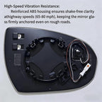 Compatible with 2016-2021 Hyundai Tucson Driver Side Mirror Glass - Left Side Mirrors Glass With Blind Spot Detection, Power Heated,OEM Fit Backing Plate