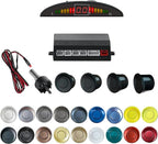 Parking Sensor Kit Backup Sensor Kit Reverse Sensor for Car 18 Color Options for Probes Adjustable Alarm Volume Professional 