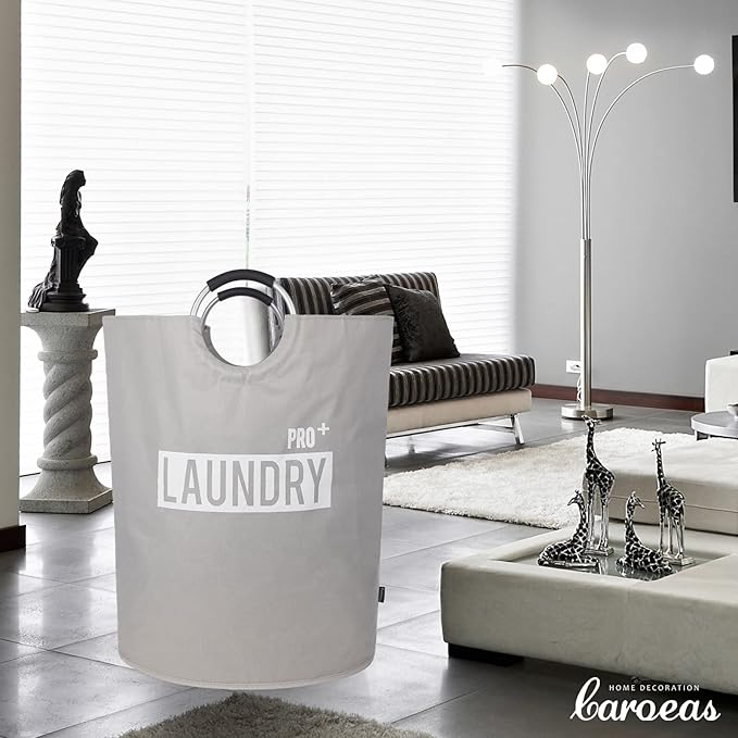 Caroeas Super Large 150L Laundry Basket Pro, Waterproof Laundry Hamper, Collapsible Laundry Basket Easy Storage, Clothes Hamp