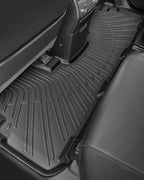 All Weather Floor Mats for Toyota Highlander 2013 2012 2011 2010 2009 2008 (Not for Hybrid), Heavy Duty Rubber Waterproof Car Accessories Custom Fit for Front & Rear Row Backseat, Black