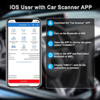 OBD2 Scanner Bluetooth SinoTrack Auto Diagnostic Scan Tool Car Fault Check Engine Light Wireless Car Code Reader for iOS &