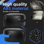 Driver & Passenger Side Mirror Cover Replacement for Jeep Renegade 2015 2016 2017 2018 2019 - Left & Right Side Mirror Covers, Rear View Mirror Cap Accessories Textured, With Lamp
