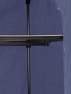 Wenko 64530100 Business Wardrobe with Shelf for Mobile Wardrobe 75 x 160 x 50 cm Dark Blue