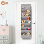 STORAGE MANIAC Over the Door Shoe Organizer Heavy-Duty Large Deep Pocket Hanging Shoe Organizer Shoe Rack Door Closet Shoe Or