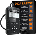 OBD2 Scanner, V410 Car Scanner Diagnostic Tool: Engine Fault Code Reader Scan Tool with Live Data/Freeze Frame for All OBDII