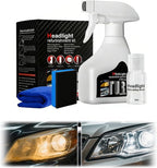 HISKI Headlight Restoration Kit with Ceramic Coating, Automotive Headlamp Restoration Fluid Kit, Headlight Restoration Kit,Mu