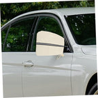 2pcs Car Side Mirror Cover Reflective Strip Frost for Rear View Mirrors Easy Installation Fit for Vehicles