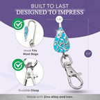 Women’s Bag Charm Key Finder, Car Keychain Hook, Cute Purse Organizer & Tote Bag Accessories, Gifts for Mom - Original