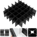 Blosssound 15 Pcs 5.12 Tall Drawer Divider Adjustable Drawer Organizer DIY Ultra Deep Storage Organizer Separator with Fixed 
