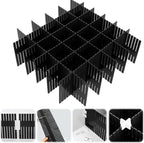 Blosssound 15 Pcs 5.12 Tall Drawer Divider Adjustable Drawer Organizer DIY Ultra Deep Storage Organizer Separator with Fixed 