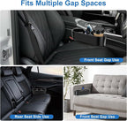EEEKit Car Cup Holder, Car Seat Seam Wedge Cup Holder, Cell Phone Storage Organizer, Multifunction Glove Box Organizer
