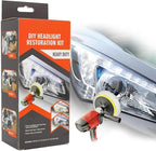 14 Polishing Headlight Restoration Kit and Restoration, Headlight Restoration Kit for Car and Motorcycle, Car Headlight Cleaner, Brings Headlights Back to Like New